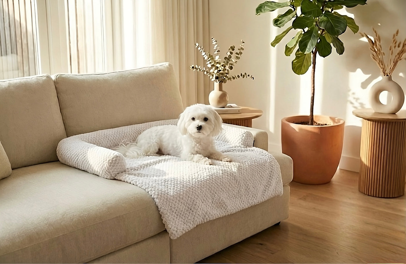 Bankbeschermer grijs